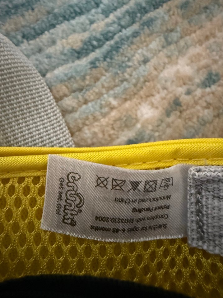 Sarı Bebek Yürüteci Destek Askısı trunki güvenlik kemeri harness - Görsel 4