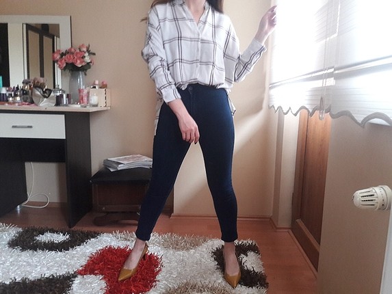 az kullanılmış mango gömlek 