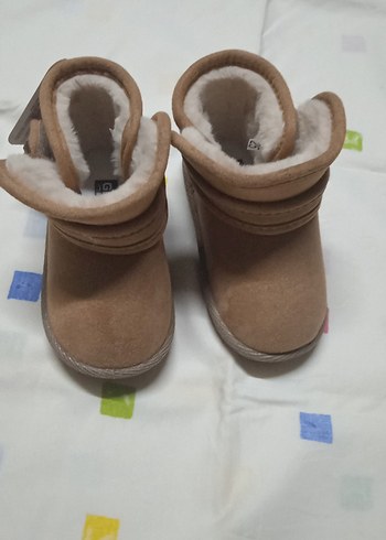 Kahverengi Tokalı Süet Erkek Bebek Botu - Görsel 3