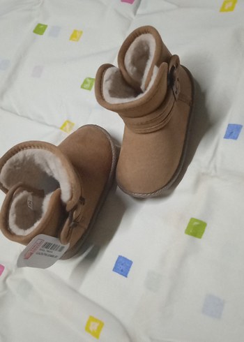 Kahverengi Tokalı Süet Erkek Bebek Botu - Görsel 4