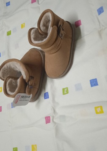 Kahverengi Tokalı Süet Erkek Bebek Botu - Görsel 5