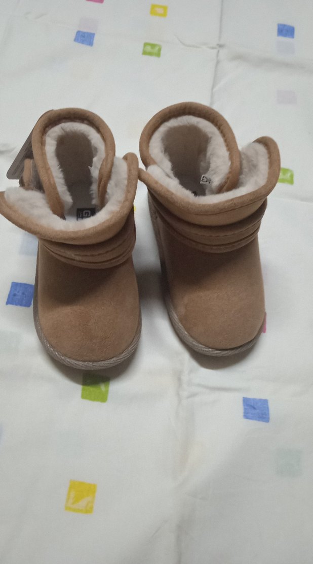 Kahverengi Tokalı Süet Erkek Bebek Botu - Görsel 3