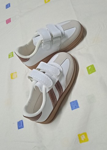 Erkek Bebek Beyaz Cırt Cırtlı İlk Adım Ayakkabısı - Görsel 4