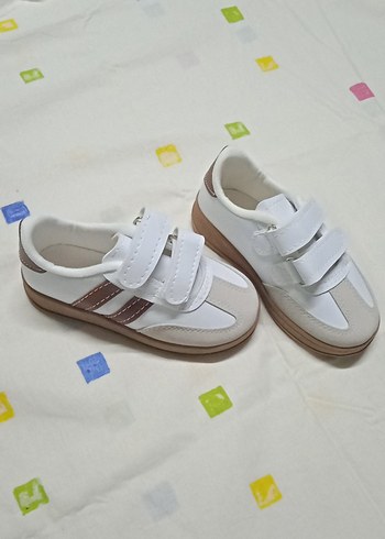 Erkek Bebek Beyaz Cırt Cırtlı İlk Adım Ayakkabısı - Görsel 5