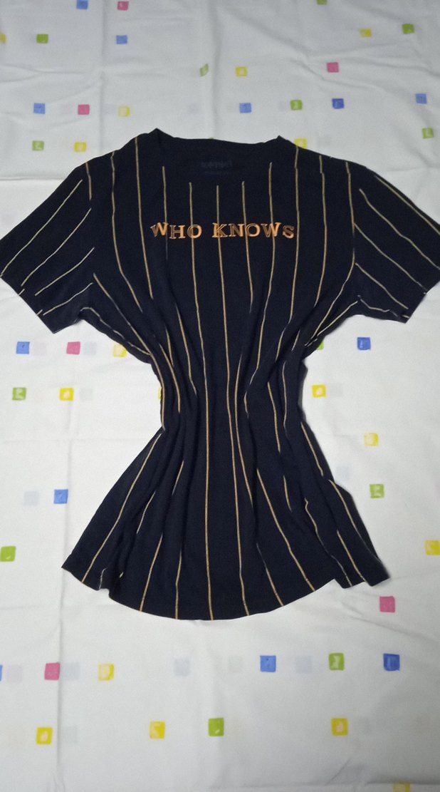 Siyah Piliseli, Kısa Kollu, Baskılı - Görsel 2