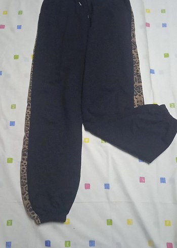 Kadın Siyah Streetwear Sweatpant - Görsel 2