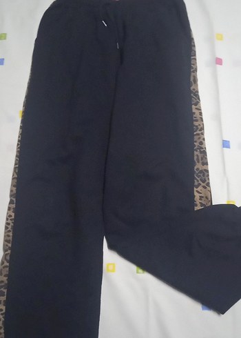 Kadın Siyah Streetwear Sweatpant - Görsel 3