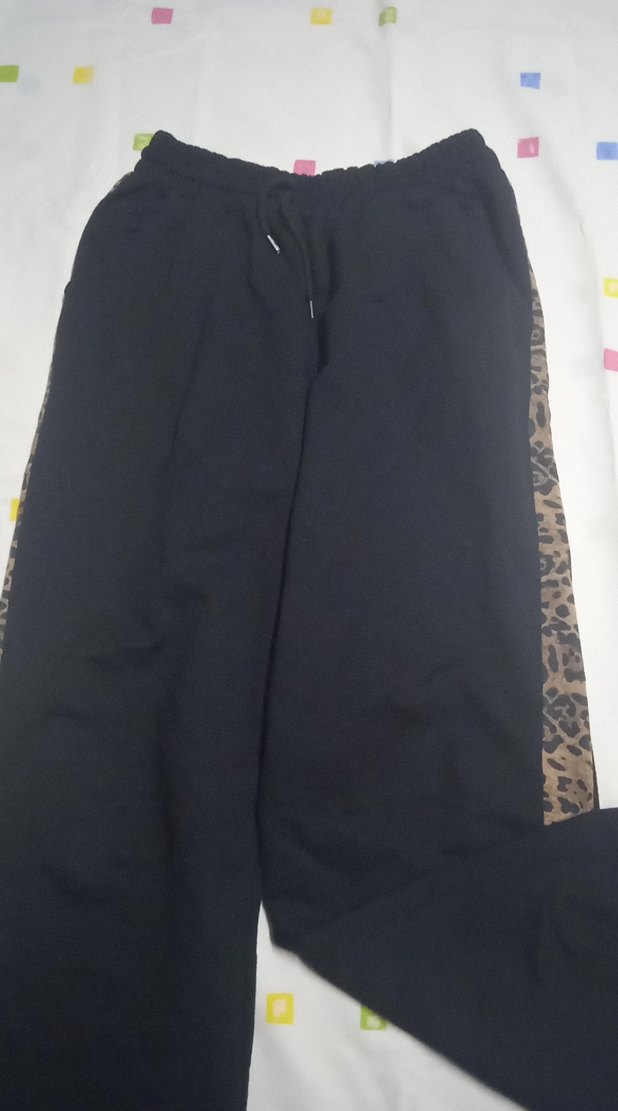 Kadın Siyah Streetwear Sweatpant - Görsel 4