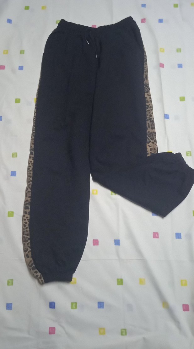 Kadın Siyah Streetwear Sweatpant - Görsel 2