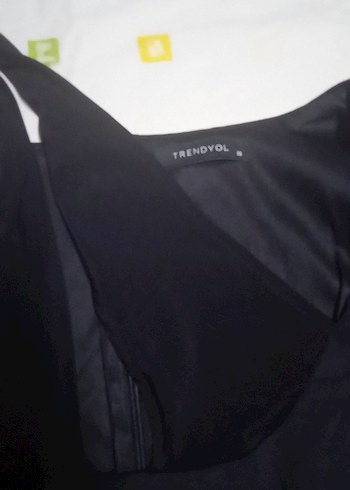 Siyah V Yaka Uzun Kollu Mini Elbise - Görsel 5