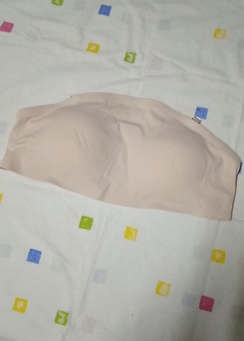 Minimalist Bej Dikişsiz Sütyen - Görsel 2