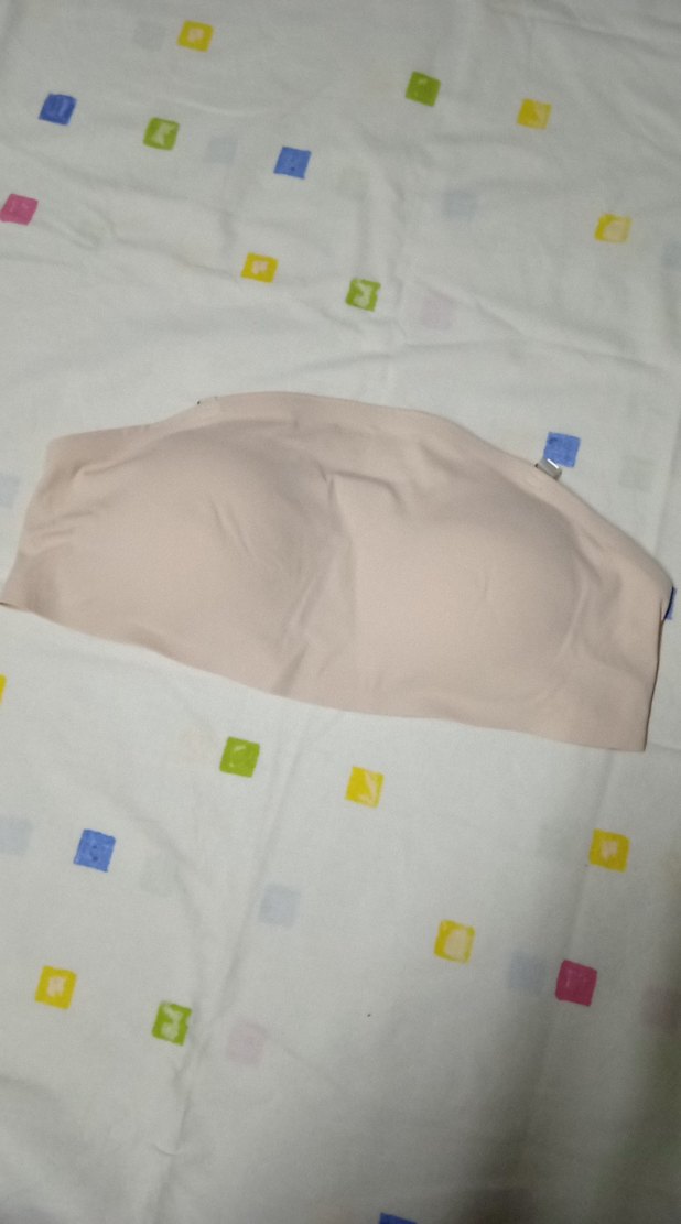 Minimalist Bej Dikişsiz Sütyen - Görsel 2