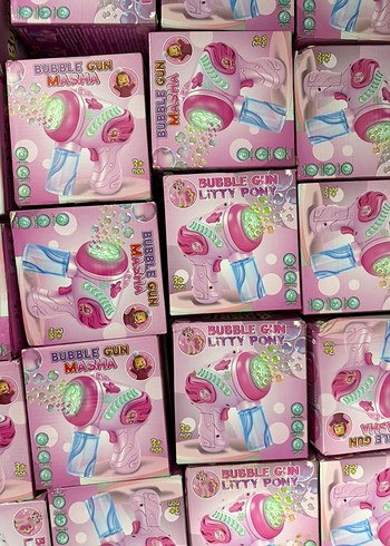 Renkli Köpük Tabancası Sarı - Görsel 2