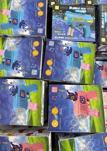 Renkli Köpük Tabancası Sarı - Görsel 3