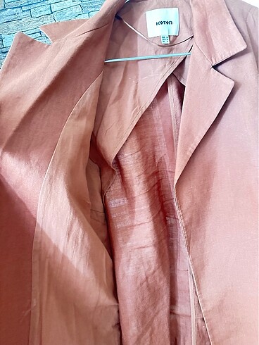 36 Beden camel Renk Keten blazer