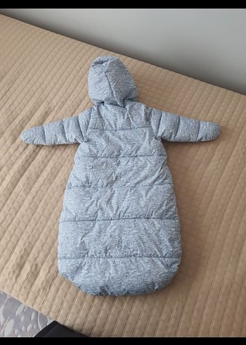 H&M Gri bebek astronot tulum - Görsel 6