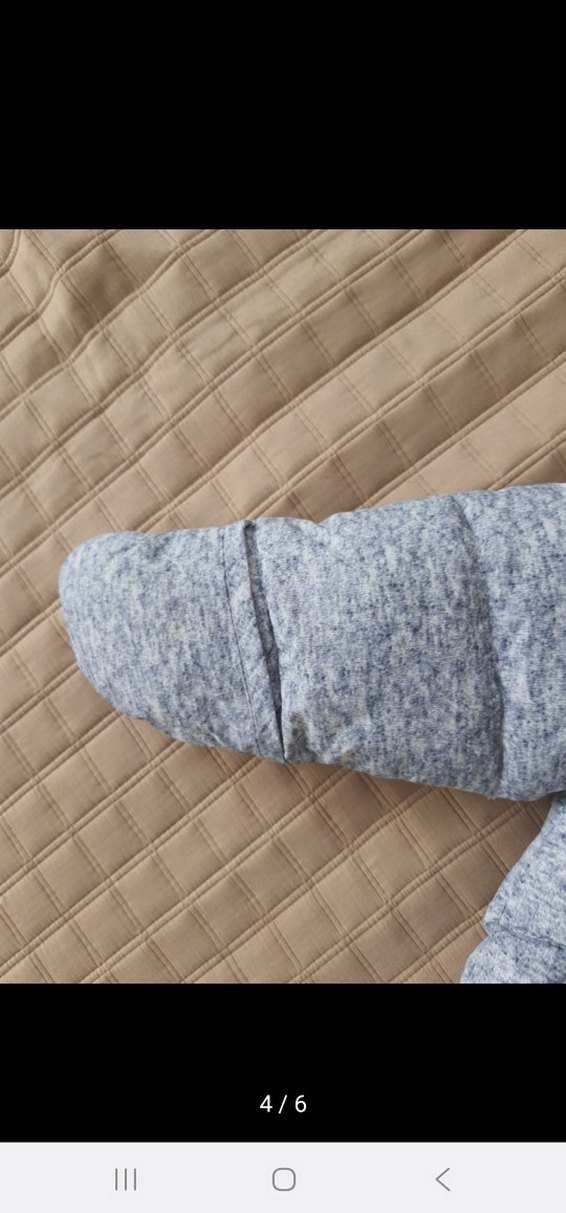 H&M Gri bebek astronot tulum - Görsel 4