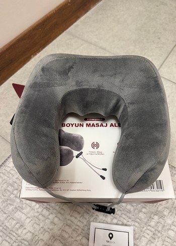 Gri Yumuşak boyun masaj aleti - Görsel 3