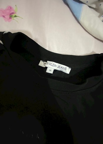 Kız Siyah Calvin Klein Jeans Kısa Kollu Tişört - Görsel 2