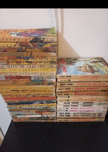 JULES VERNE 44 CİLT KİTAP TAM SERİ - Görsel 3