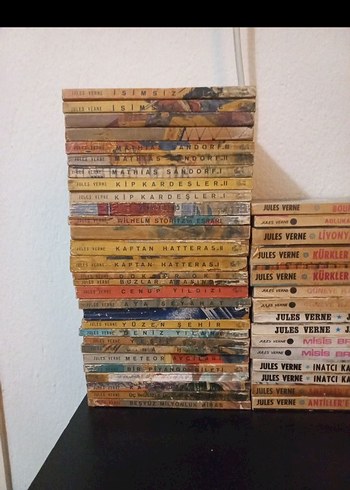 JULES VERNE 44 CİLT KİTAP TAM SERİ - Görsel 6