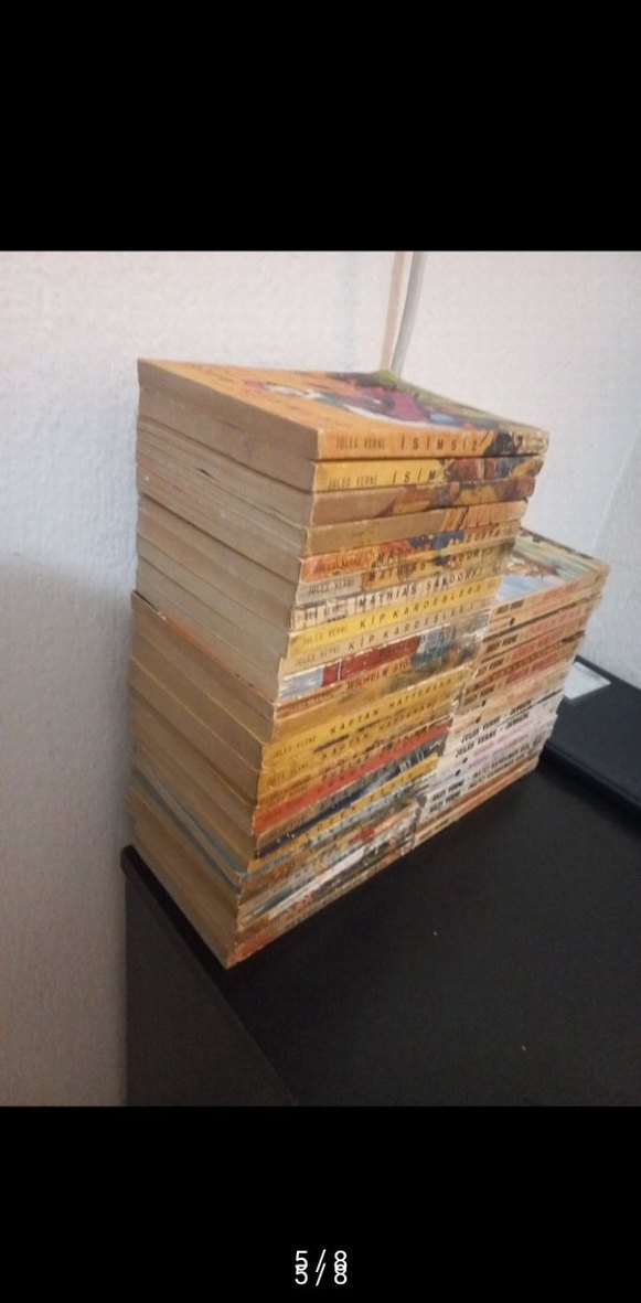 JULES VERNE 44 CİLT KİTAP TAM SERİ - Görsel 5