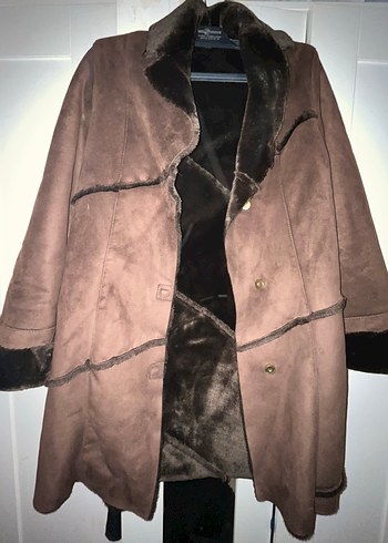 Süet Kadın Kaban İçi Peluş - Görsel 2