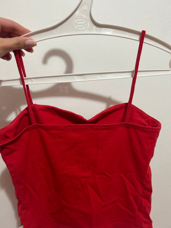 Askılı crop top - Görsel 2