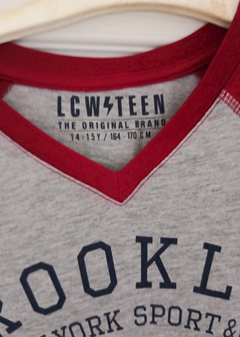 Erkek çocuk Gri ve Bordo Uzun Kollu Sweatshirt - Görsel 2