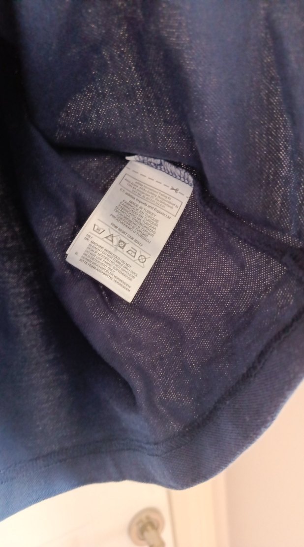 Erkek Lacivert Kısa Kollu Polo Tişört - Görsel 4