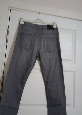 Gri Erkek Denim Pantolon Regular Fit - Görsel 6