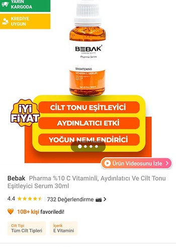 Bee Beauty SPF 50 Yüz Koruyucu Krem ve Bebak Vitamin C Serum - Görsel 4