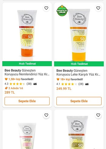 Bee Beauty SPF 50 Yüz Koruyucu Krem ve Bebak Vitamin C Serum - Görsel 2