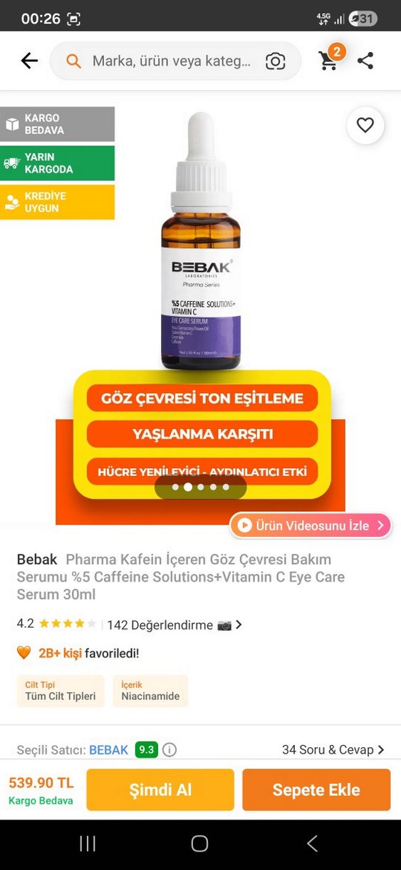 Bee Beauty SPF 50 Yüz Koruyucu Krem ve Bebak Vitamin C Serum - Görsel 3