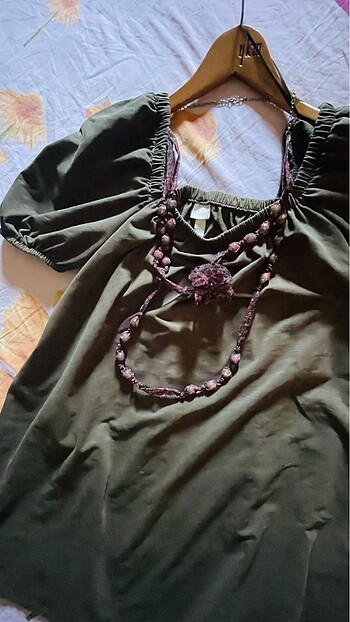 m Beden H&M balon kol elbise