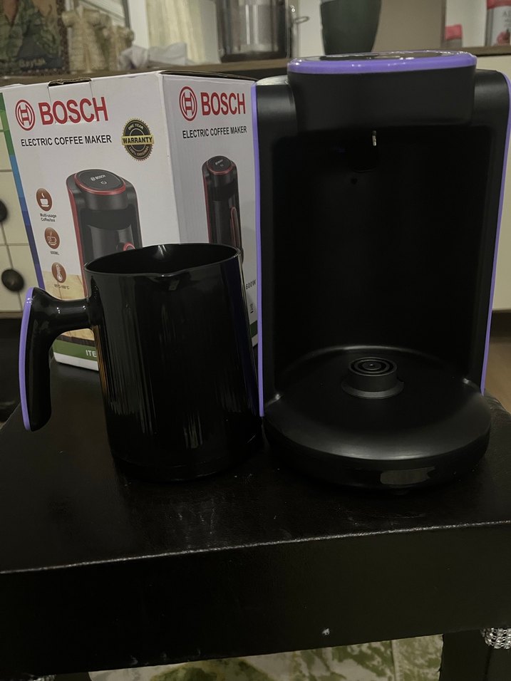 Bosch Siyah Elektrikli Kahve Makinesi - Görsel 3