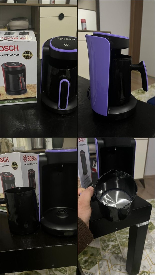 Bosch Siyah Elektrikli Kahve Makinesi - Görsel 5