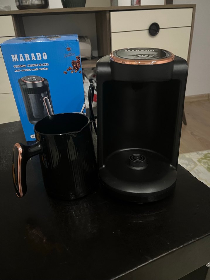 Marado Siyah Kahve Makinesi - Görsel 4