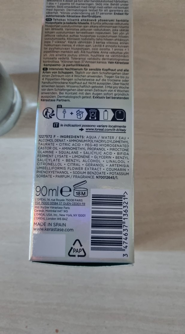 Kérastase Symbiose Yoğun Kepek Karşıtı Gece Serumu - Görsel 2