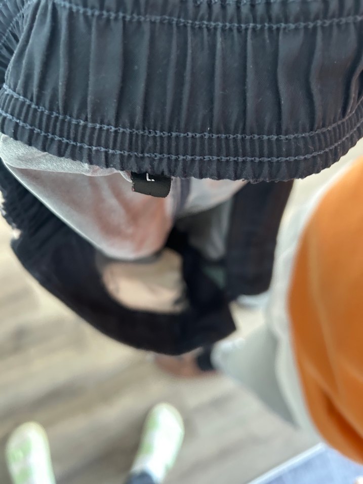 Siyah Bel Detaylı Erkek Mini Şort - Görsel 3