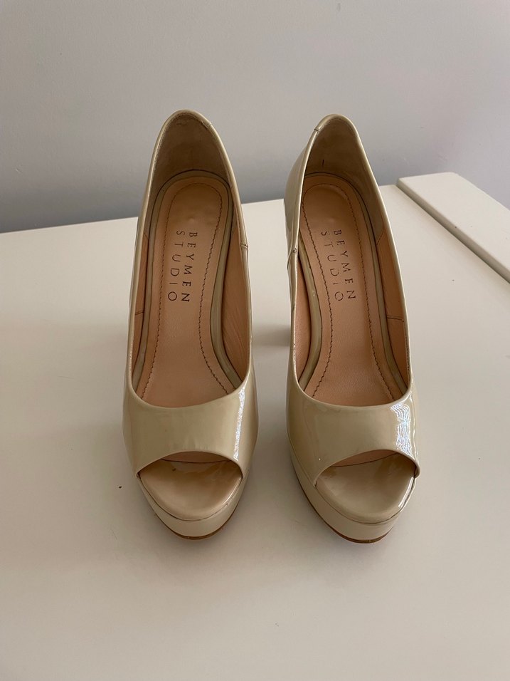 BeymenBej Platform Topuklu Kadın Stiletto - Görsel 4