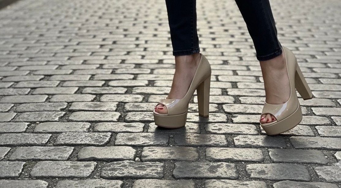 BeymenBej Platform Topuklu Kadın Stiletto - Görsel 3