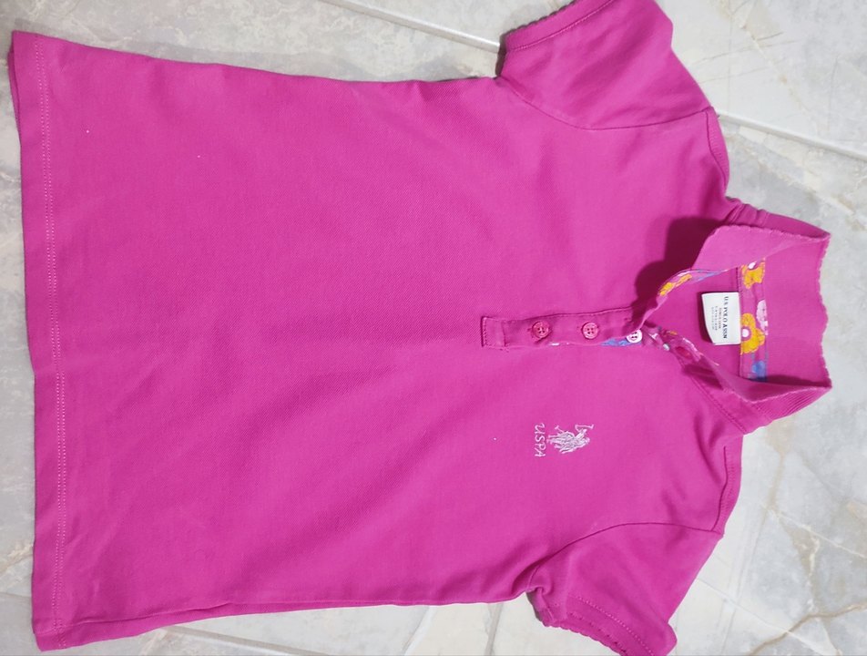 U.S.Polo Kız Çocuk Polo Yaka TShirt - Görsel 2