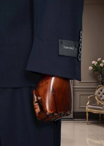 Erkek Lacivert Modern Klasik Takım Elbise - Görsel 2