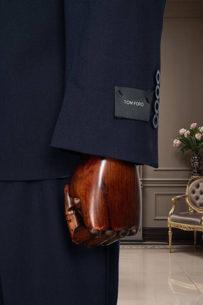 Erkek Lacivert Modern Klasik Takım Elbise - Görsel 2