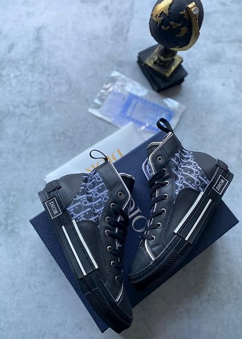 Dior Siyah Yüksek Topuklu Sneaker - Görsel 2