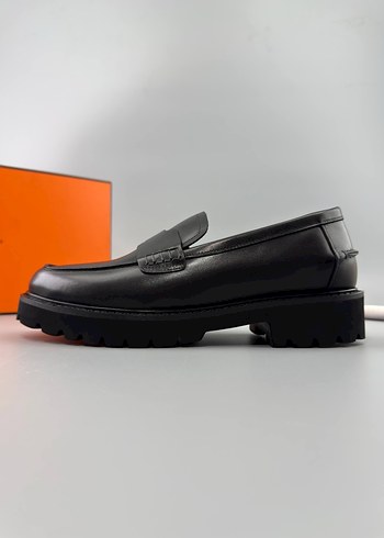 Siyah Erkek Klasik Loafer Ayakkabı - Görsel 2