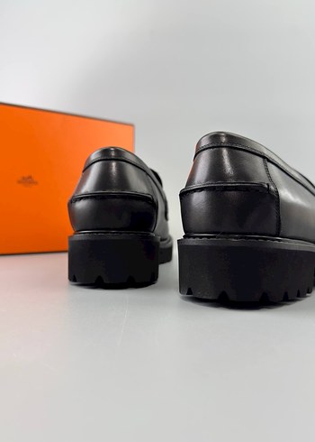 Siyah Erkek Klasik Loafer Ayakkabı - Görsel 5