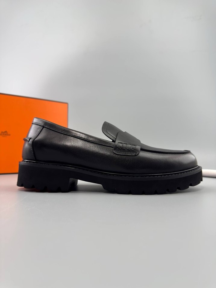 Siyah Erkek Klasik Loafer Ayakkabı - Görsel 3