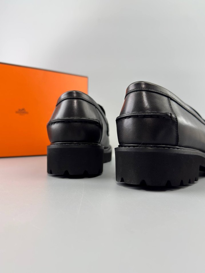 Siyah Erkek Klasik Loafer Ayakkabı - Görsel 5